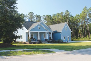 The model home of Turtlewood at Southport. Photo by Bethany Turner