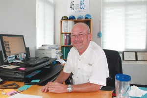Randy Horne, principal of Southport Elementary School.