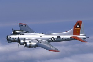 EAA’s B-17G-VE, serial number 44-85740—nicknamed Aluminum Overcast—was delivered to the U.S. Army Air Corps on May 18, 1945.