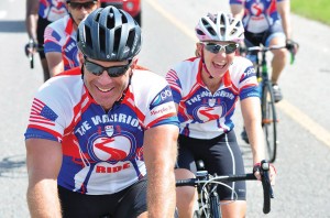 The Warrior Ride encourages combat-injured service members to rehabilitate their minds, bodies and spirits through adaptive cycling, while joining together war heroes with their civilian neighbors. Courtesy photo