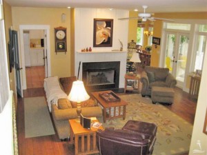 Living room, photo courtesy of Kay Jolliff