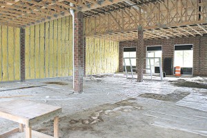 The brewery is under construction, but Goldman anticipates opening in early fall of this year. 