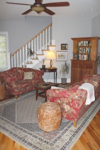 Living room, alternate view. Photo by Bethany Turner