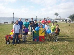 Put Together the Pieces, the Autism/Asperger's Support Group of Southeast NC, routinely holds fundraisers and events such as the Autism Awareness Walk held in October 2013 (pictured) and again in April 2014. This month the group will hold a community awareness event on June 14th. Courtesy photo