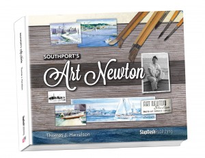 'Southport's Art Newton' is a biography and collection of art about our area's first professional artist, Art Newton. The book, released in the fall of 2013, was penned by local Thomas J. Harrelson, who once studied under Newton. Image courtesy of David Norris with SlapDash Publishing.