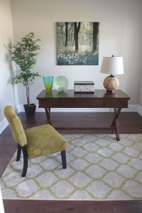 Flex space, shown here as a home office. Photo by Bethany Turner