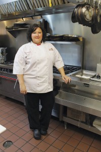 Tracie Bartlow, executive chef of Bella Cucina in Southport, maintains a clean kitchen and prepares the freshest ingredients for each dish. Photo by Bethany Turner