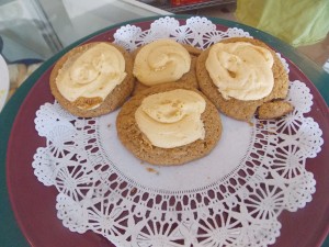 Pumpkin Spice Cookies would be a great addition to a Thanksgiving spread. Photo by Rebecca Jones