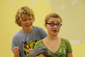 RJ Thomas and Ryleigh Ingram will play siblings Ralph and Imogene Herdman in the classic children's Christmas tale, 'The Best Christmas Pageant Ever.' Courtesy photo